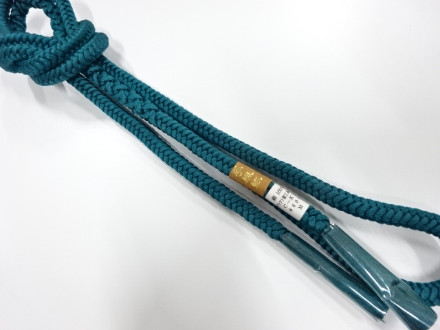 未使用品　正絹　手組帯締め